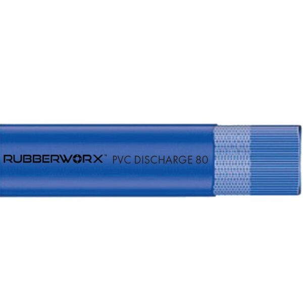 8" BLUE PVC LAYFLAT