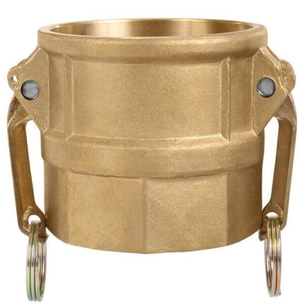 2" TYPE D BRASS COUPLER